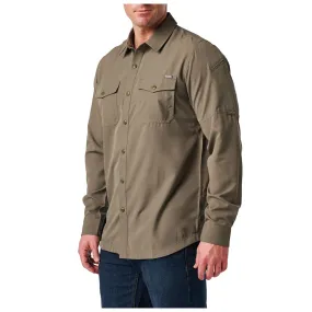 72521-831 CAMISA MARKSMAN MANGA LARGA SAGE GREEN MARCA 5.11 TACTICAL