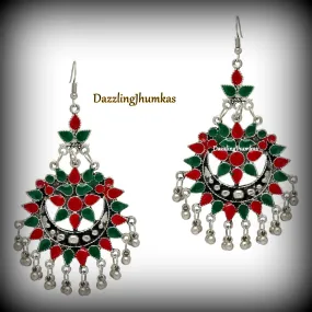 Afghan Style Earrings Pattern 1