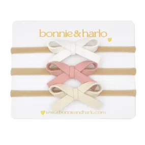 Bonnie & Harlo - Bow Headband - 3 Pack