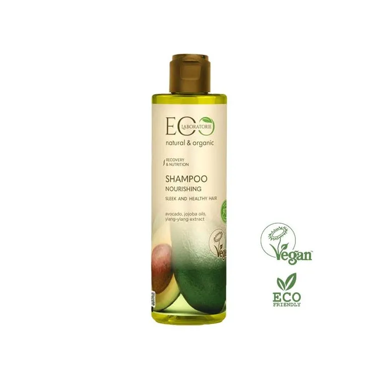 Champú Nutritivo Cabello DELICADO con Aguacate, jojoba e Ylang Ylang