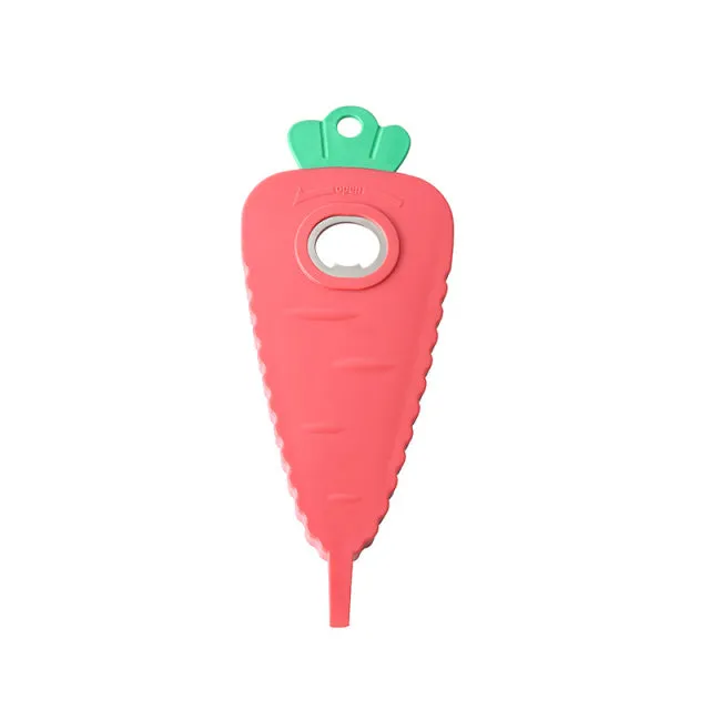 Creative Carrot Style Multi-functional Jar Opener