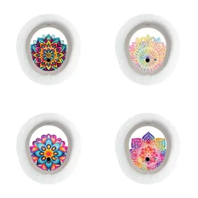 Dexcom G7 transmitter sticker combo pack: Mandalas