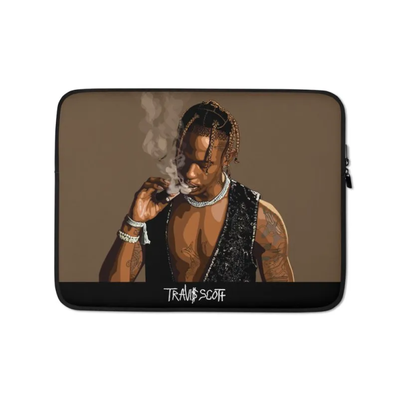 Laptop Sleeve - Travis Scott Portrait Illustration