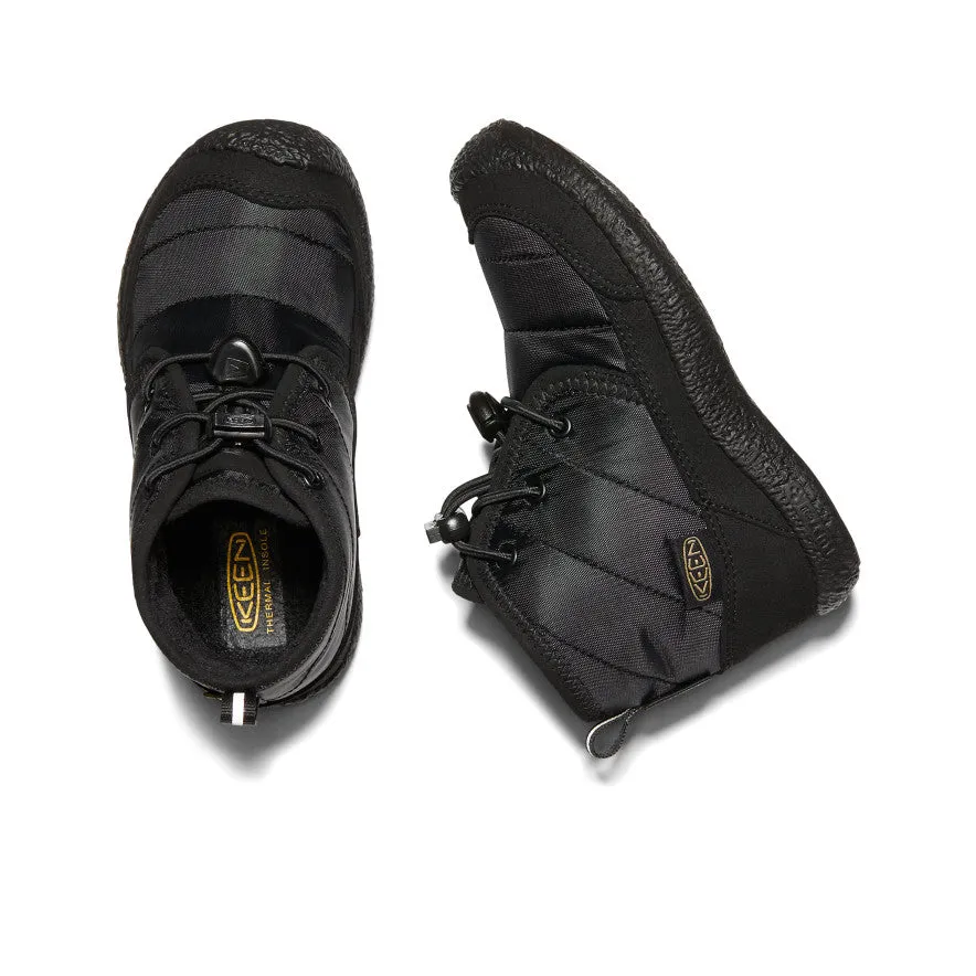 Little Kids' Howser II Waterproof Chukka  |  Black/Black