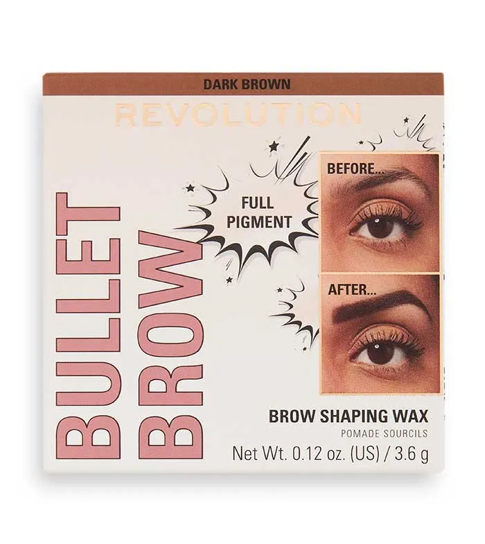 Revolution - Cera para cejas Bullet Brow - Ash Brown