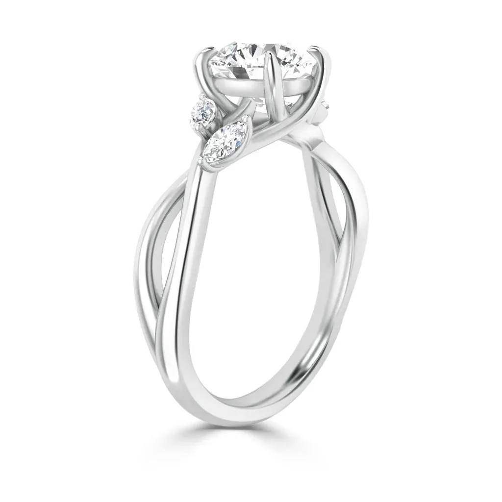 Rosalie - 18ct White Gold - Round