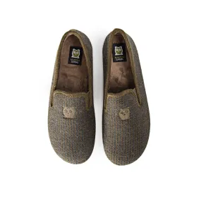 Slippers Camping Logo Kaki