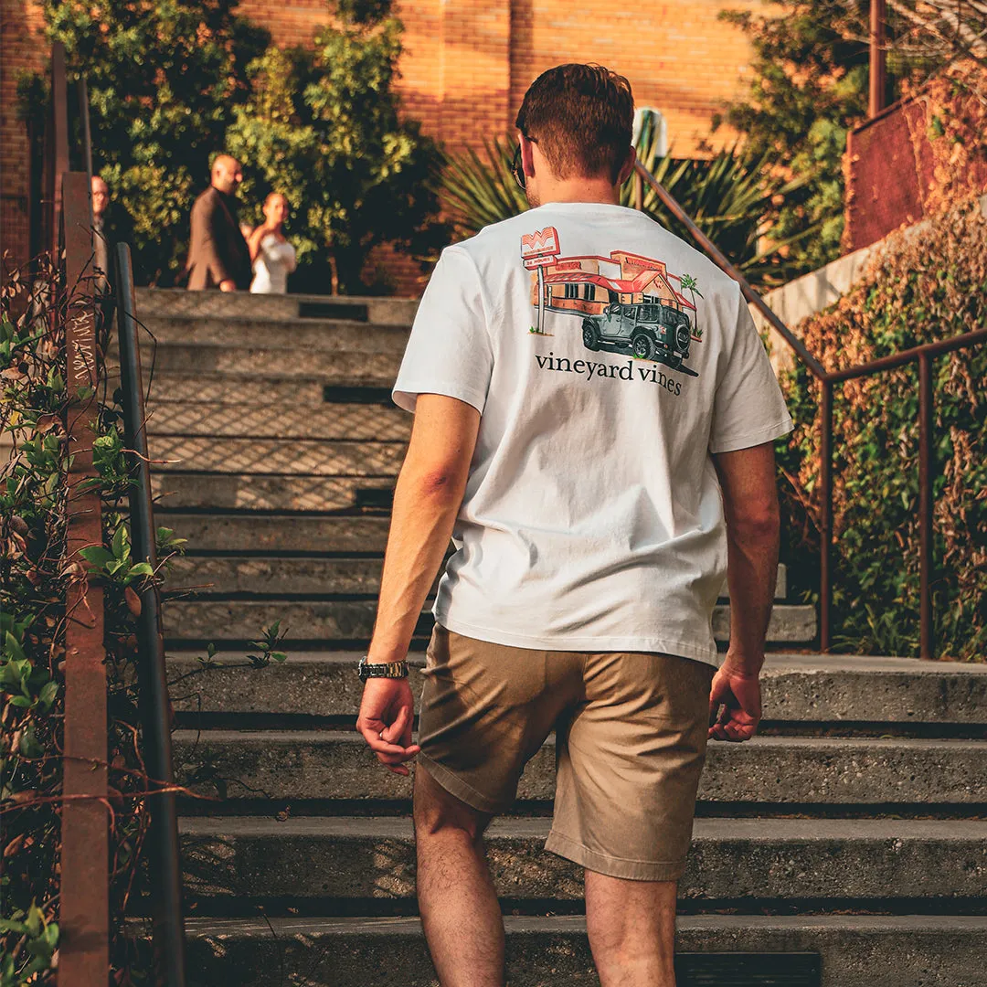 Vineyard Vines x Whataburger WhataTruck White Tee